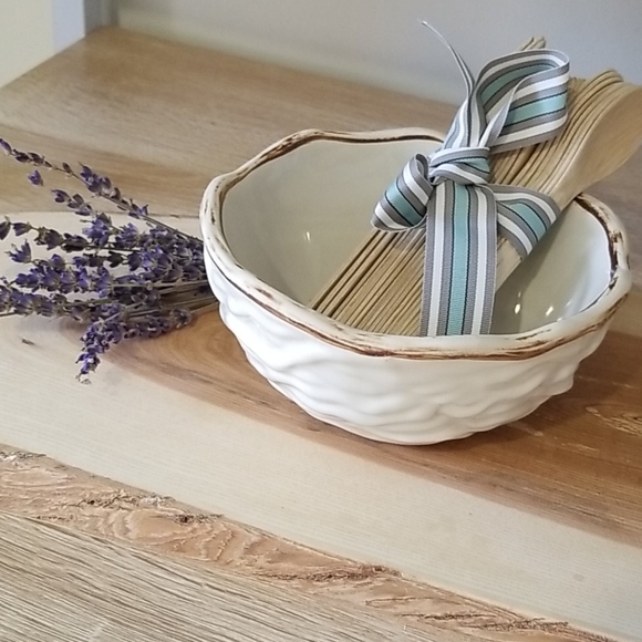 🪺Jeremie Stoneware Bird on Branch Set - Picture 2 of 6